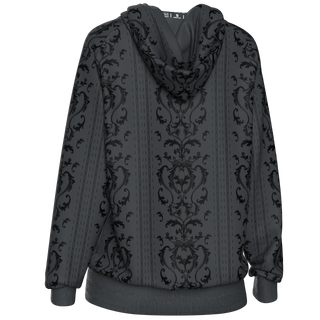 Ronaldinho Bruxo Baroque Zip Hoodie - Women's