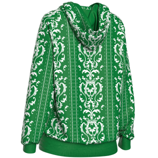 Ronaldinho Bruxo Baroque Zip Hoodie - Women's