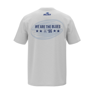 Super Rugby Blues Slogan Tee Mens