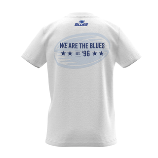 Super Rugby Blues Slogan Tee Youth