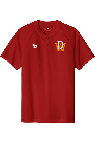 DW Baseball 2-Button Henley