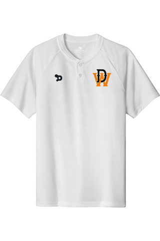 DW Baseball 2-Button Henley