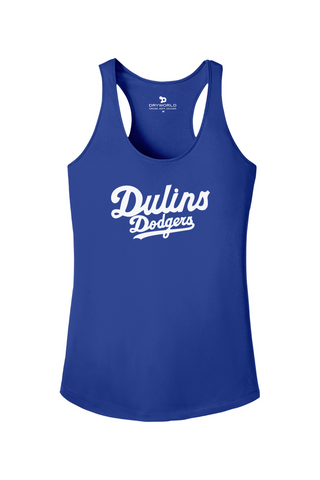 Dulins Dodgers PosiCharge Competitor Racerback Tank