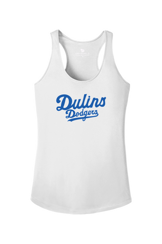 Dulins Dodgers PosiCharge Competitor Racerback Tank