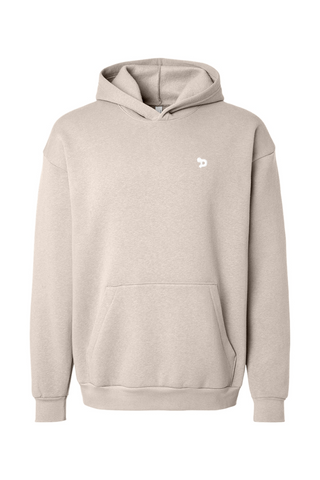 Haute D Essentials - Mens Oversized Pullover Eco Fleece Hoodie
