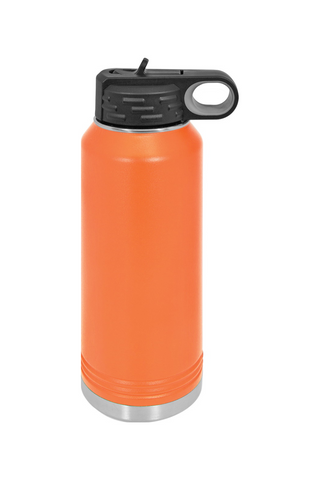 Dutch Lions 32 oz Stainless Steel Water Bottle – Hydration for Champions