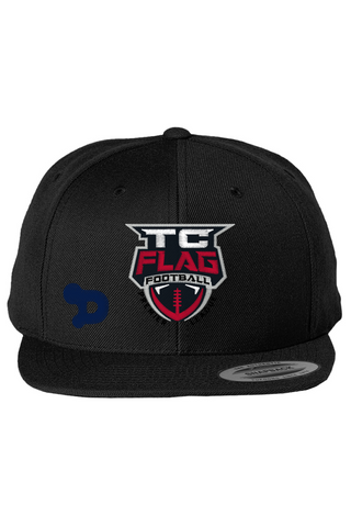 TC Flag Flat Bill Snapback Cap