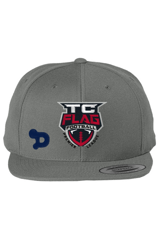 TC Flag Flat Bill Snapback Cap