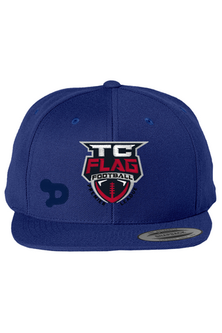 TC Flag Flat Bill Snapback Cap