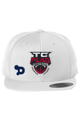 TC Flag Flat Bill Snapback Cap