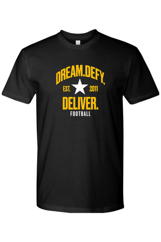 DDD Football Short Sleeve Crew T-Shirt