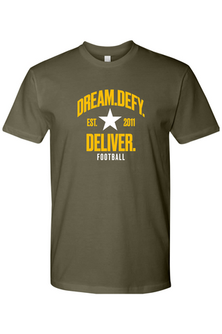 DDD Football Short Sleeve Crew T-Shirt