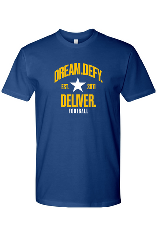 DDD Football Short Sleeve Crew T-Shirt