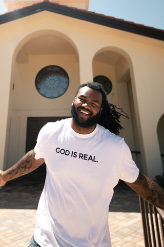TJ53 God Is Real Tee
