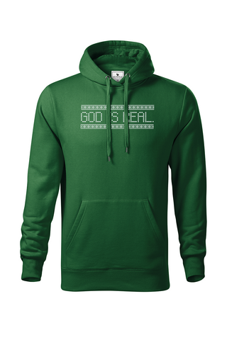 TJ53 God Is Real Holiday Hoodie - Men's