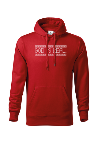 TJ53 God Is Real Holiday Hoodie - Men's