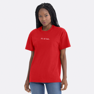 It's All Love Unisex Heavyweight Tee