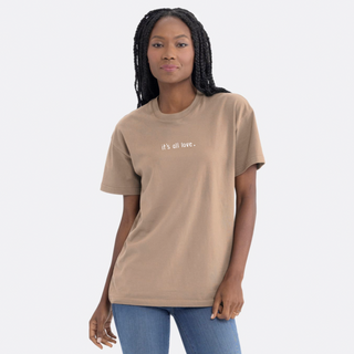 It's All Love Unisex Heavyweight Tee