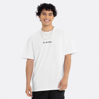 It's All Love Unisex Heavyweight Tee