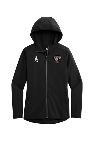 Roma FC Ladies Hooded Full-Zip