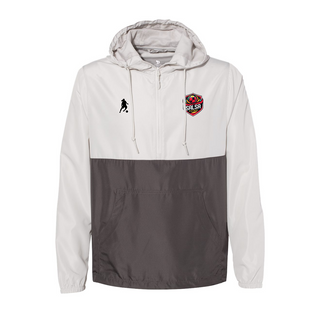Ronaldinho Salsa Futsal Lightweight Quarter-Zip Windbreaker Pullover Jacket