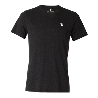 Haute D Essentials - Mens Triblend V-Neck Tee