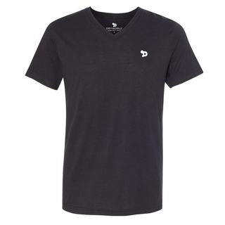 Haute D Essentials - Mens Triblend V-Neck Tee