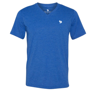 Haute D Essentials - Mens Triblend V-Neck Tee