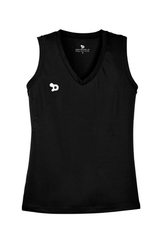 Gridiron Women Sleeveless V-Neck Tee