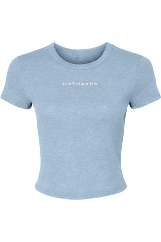 Unshaken Women's Micro Rib Baby Tee