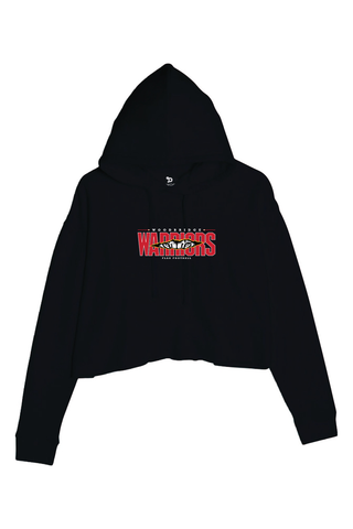 Woodbridge Warriors Ladies' Cropped Fleece Hoodie - Lifestyle