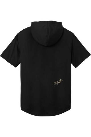 Maestro3 PosiCharge Tri-Blend Wicking Short Sleeve Hoodie