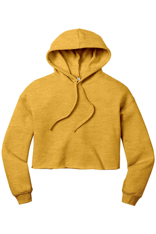 Haute D Essentials - Womens Cropped Fleece Hoodie