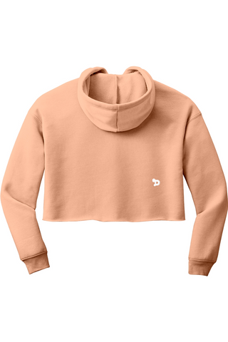 Haute D Essentials - Womens Cropped Fleece Hoodie