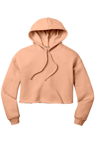 Haute D Essentials - Womens Cropped Fleece Hoodie