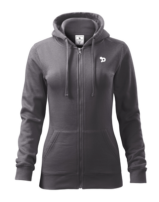 Small D Zip Hoodie - Women's