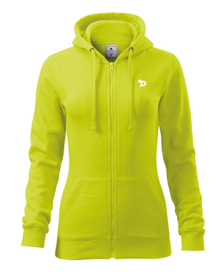 Small D Zip Hoodie - Women's