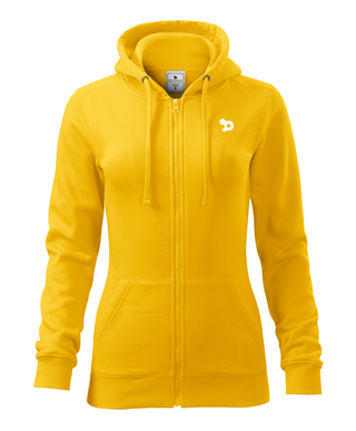 Small D Zip Hoodie - Women's