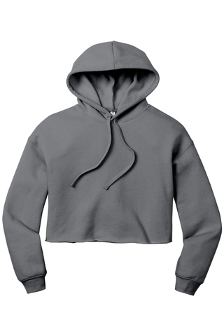 Haute D Essentials - Womens Cropped Fleece Hoodie