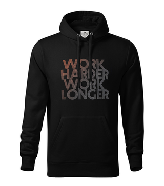 Work Harder Work Longer Pullover- Men's