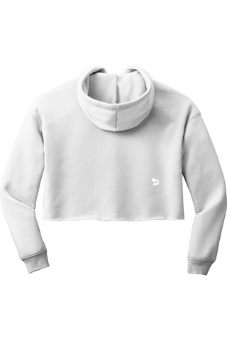 Haute D Essentials - Womens Cropped Fleece Hoodie