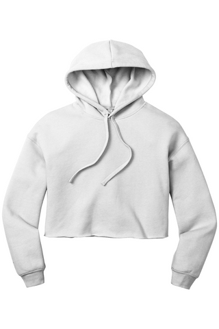 Haute D Essentials - Womens Cropped Fleece Hoodie