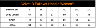 Velvet D Pullover Hoodie - Women's